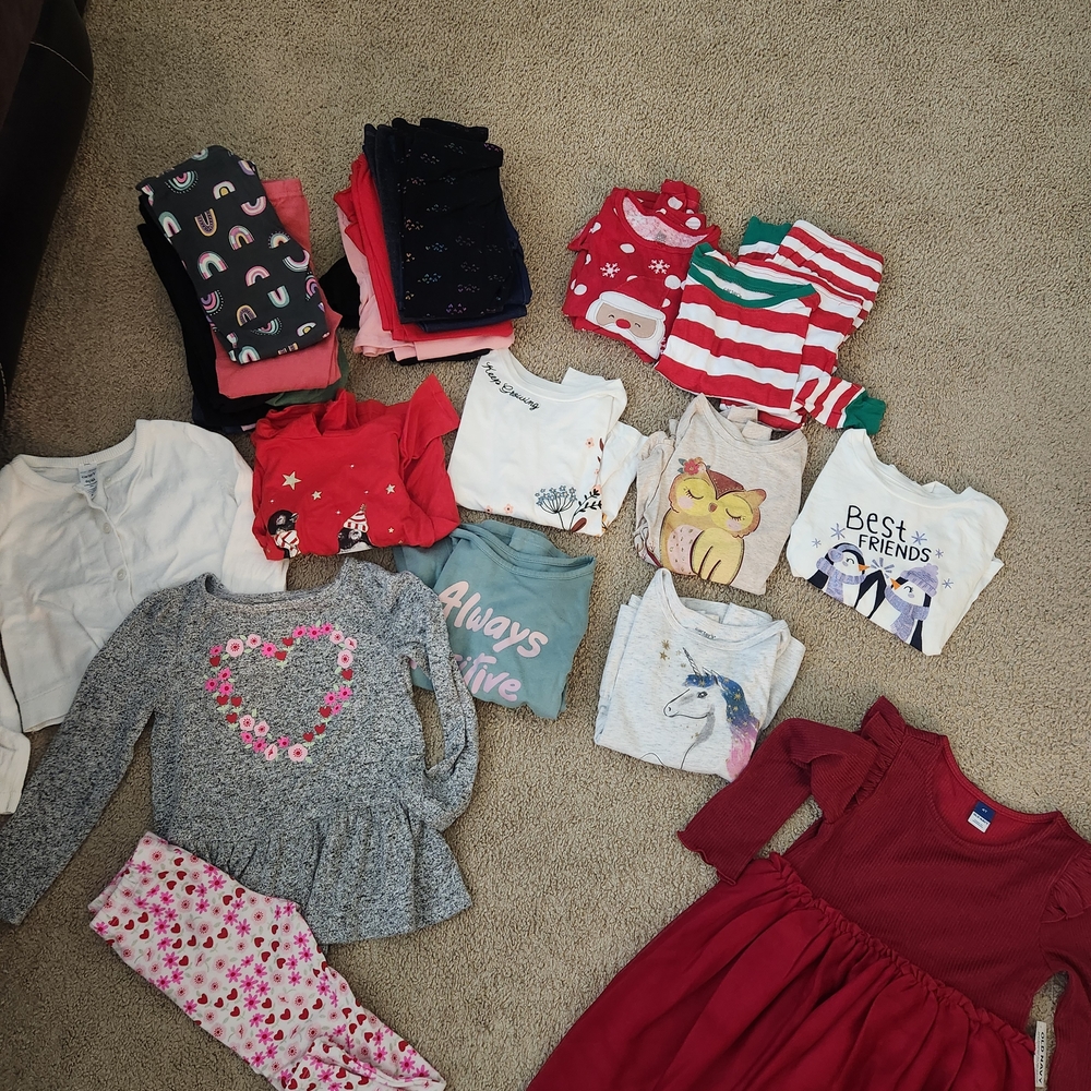 4T Girl Winter Bundle Clothes!